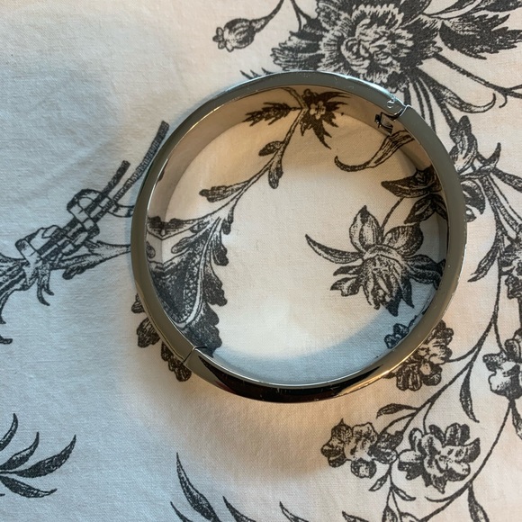 Talbots silver tone bangle